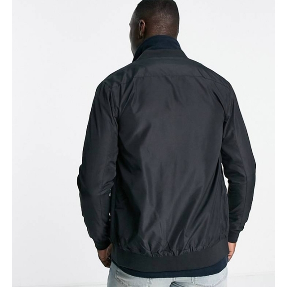 New BRAVE SOUL zip up TALL jacket with zip pockets J186 - Picture 2 of 4